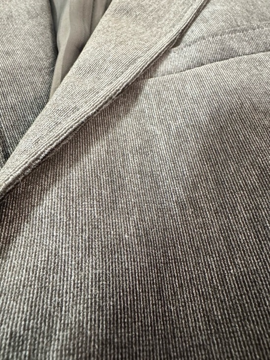 ZARA MAN CORDUROY BLAZER JACKET BROWN SIZE 38 MEN'S - Picture 8 of 9